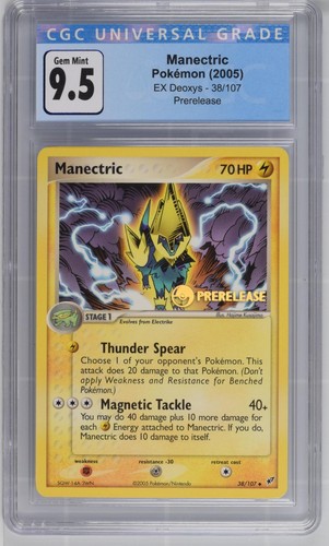 Manectric graded CGC 9.5 for sale on eBay