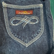 Jordache Vintage High Waisted Bell Bottom Jeans Size 28