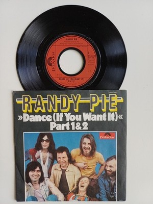 C NM/VG++ RANDY PIE: Dance (If You Want It) - Part 1 & 2 (´76 / orig. German 7'')