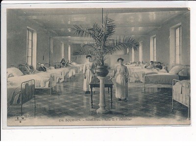 BOURGES : Hôtel Dieu, salle G.J. Sabathier - très bon état