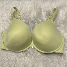 Cacique 44DD Bra Plunge Underwire Back Closure No Air Pillows