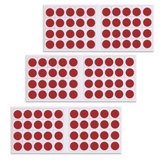 VAMA Fashions 10mm Maroon Round Forehead Bindi Stickers Set for Women  Girls