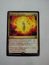 Suspend Aggression 236 R Secrets of Strixhaven Magic: The Gathering Near Mint