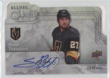 2020-21 Upper Deck Allure Quartz Autos Shea Theodore #AQ-ST Auto 2j2