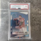 2017 Donruss Optic Football Patrick Mahomes #177 Rookie RC PSA 9