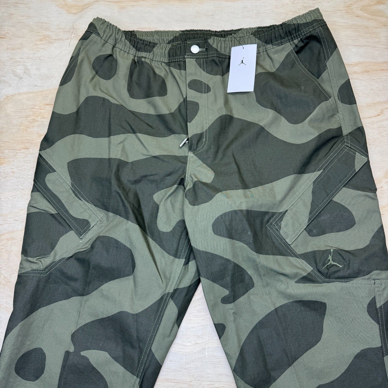 NEW Air Jordan Essentials Chicago Cargo Pants Medium Olive Sz 2XL FZ2060 222 thumbnail 3