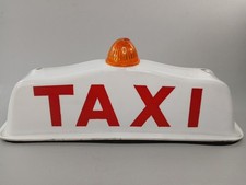 Vintage Taxi Cab Roof Light Orange Vacancy Light - Read