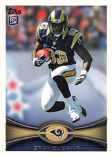 Brian Quick 2012 Topps #279 St. Louis Rams RC Football