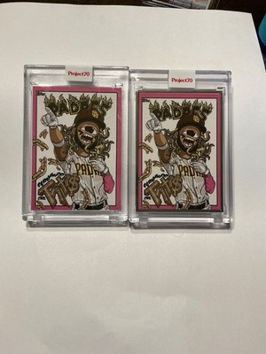 2021 TOPPS PROJECT 70 #782 FERNANDO TATIS JR BY DISTORTEDD AP SILVER FRAME 37/51