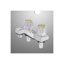 Home Plus Chrome Centerset Bathroom Sink Faucet 4 in 4224CP