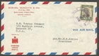 Costa Rica 1948 International Harvester Advertising Airmail Cover to USA