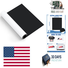 Extra Large 12 Inch x 5 ft x 30 Mil Blank Car Magnet Roll Vehicle Magnetic Signs
