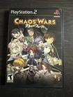 Chaos Wars (Sony PlayStation 2, 2008) PS2 Game - CIB Complete in Box, Great!