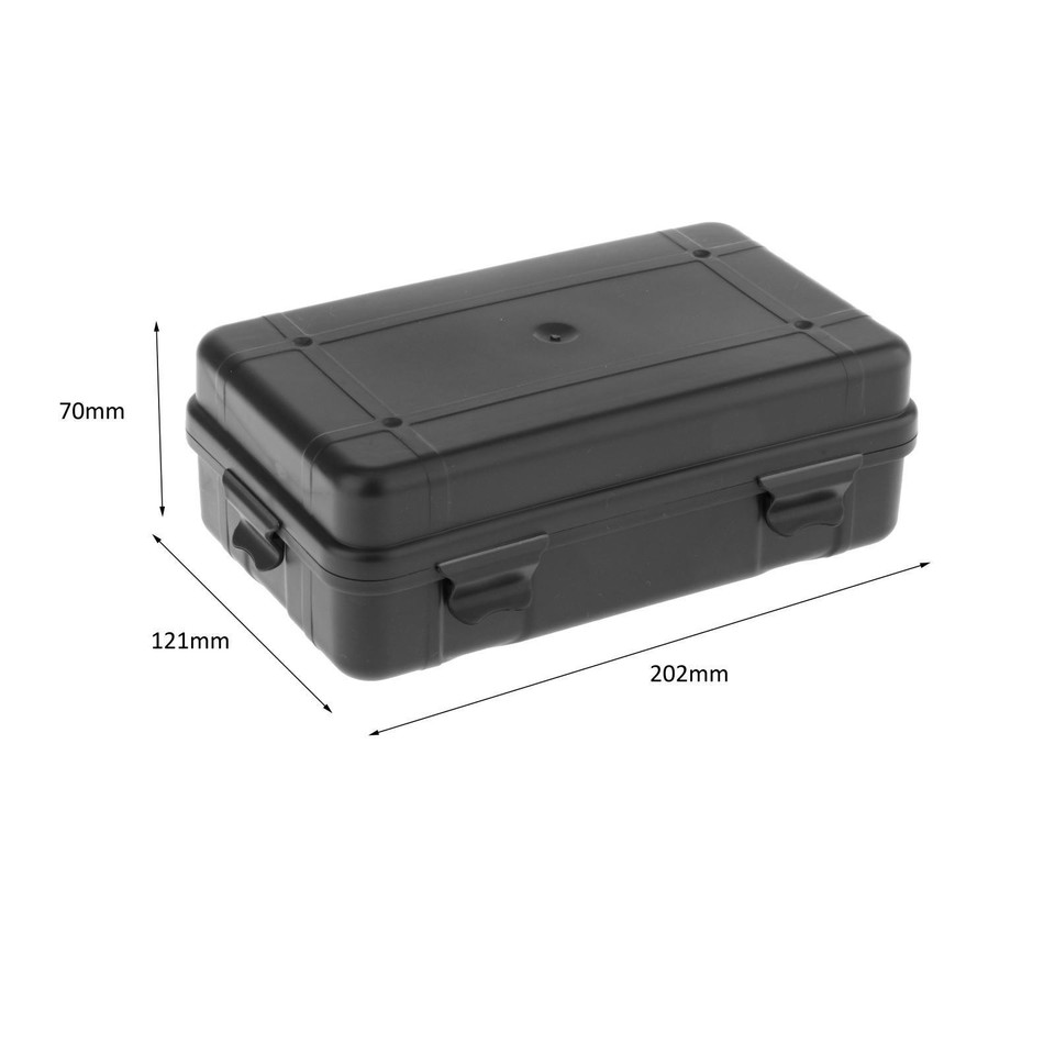 Picter Emergency Code Instrument Toolbox Safe Hard Case for Garage Electrician Emergency ...