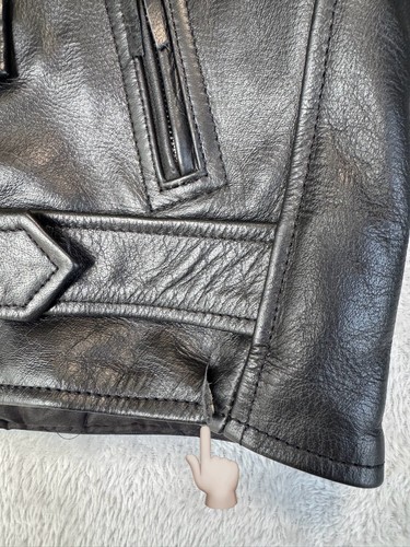 Chaqueta de cuero negra firmada por Eric Clapton Pilgrim World Tour 1998 rara - Imagen 13 de 21