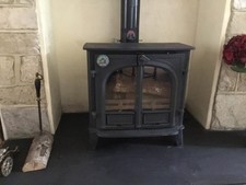 STOVAX Stockton 5 wide double door 5kw log burner