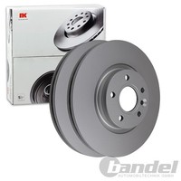 2X NK Bremsscheiben 300Mm BelÜFtet Vorne Passend FÜR Volvo C30 C70 S40 V40 V50