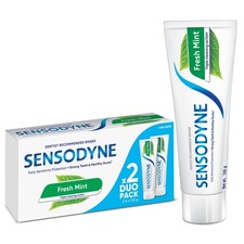Sensodyne Toothpaste Fresh Mint Daily Sensitivity Relief Combo Pack 125gm x 2