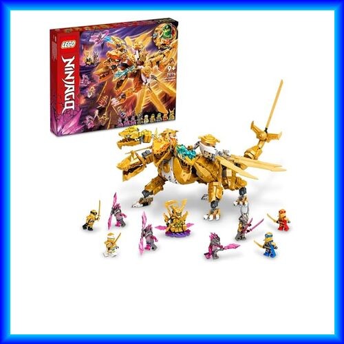 g−rap 1 Amazon.com: LEGO Ninjago 71774 Lloyd's Golden Ultra Dragon