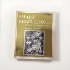 Shays' Rebellion 1786-7 - Monroe Stearns (Hardcover, 1968) Military History Dj