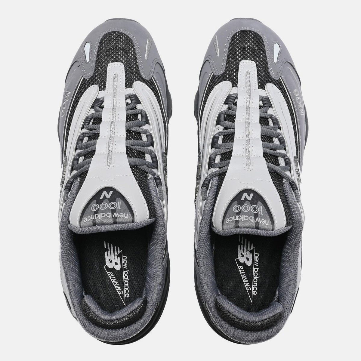 New Balance 1000 [M1000MEG] Men Casual Shoes Dark Gray/Silver | eBay