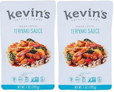 Kevin's Natural Foods Teriyaki Sauce 2 Pack