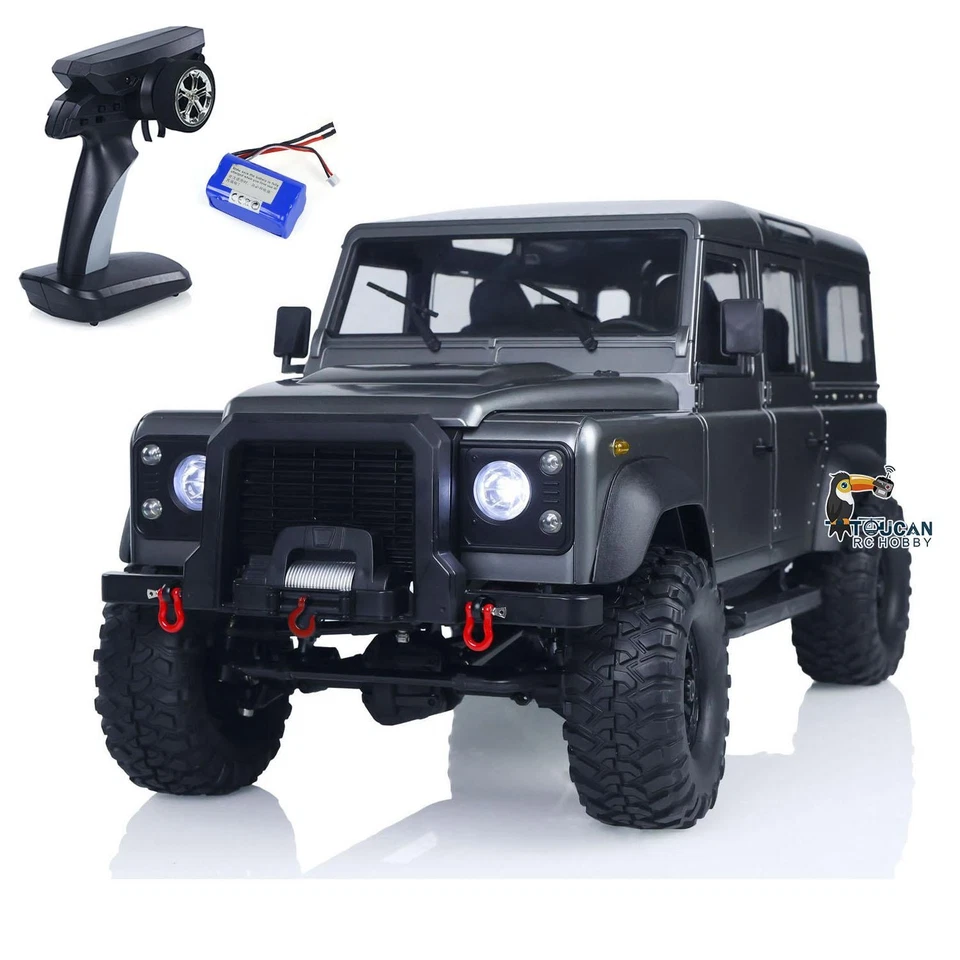 1/8 4WD DoubleE D110 RC Crawler Model Off Road Car 2 Speed Transmission Battery - Image 2 of 4