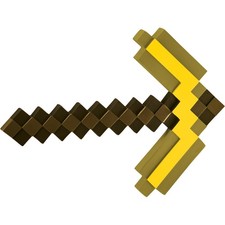 Disguise Minecraft Gold Pickaxe Toy 112299 Child