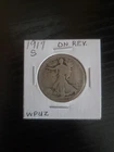1917-S 50C Reverse Walking Liberty Half Dollar