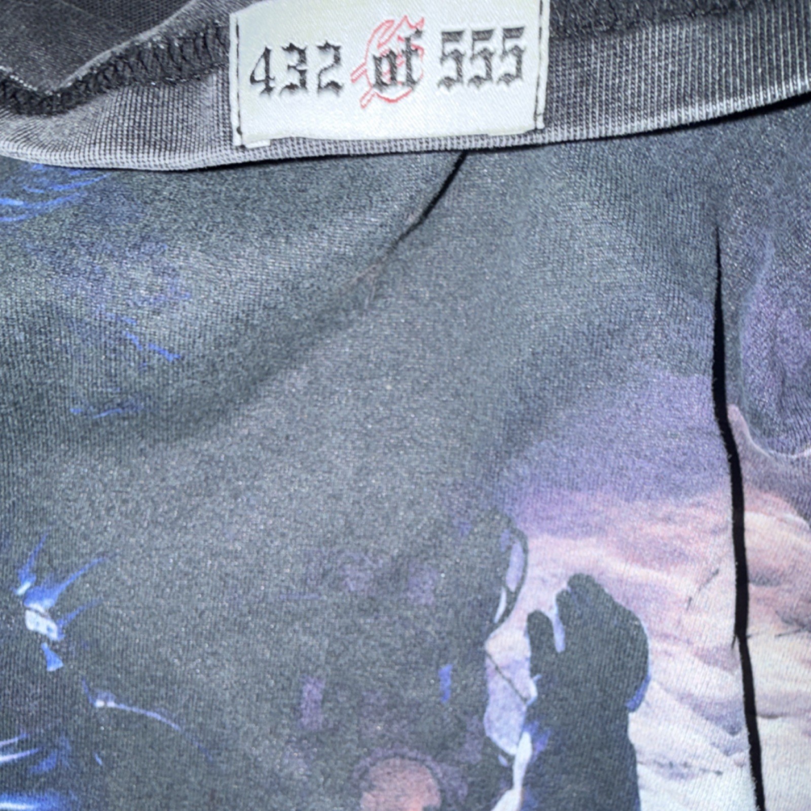 Godspeed Rarity Collection MMXXIV Space Black Graphic Print Long Sleeve XL T-Sh…