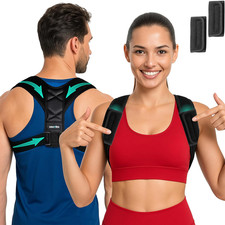 Posture Corrector for Women  Men - Fully Adjustable Back Brace Posture Correcto