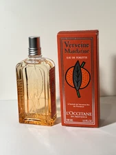 L'Occitane En Provence VERVEINE MANDARINE eau de Toilette Spray 3.3 oz/100ML NIB