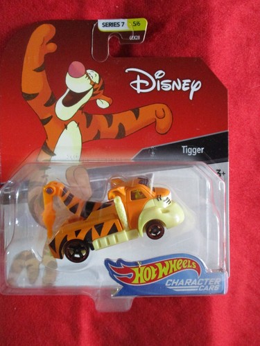 Hot Wheels Disney Series 7 Character Cars 6 Car Set Tigger, Jack, Jack, Mulan - Picture 8 of 10