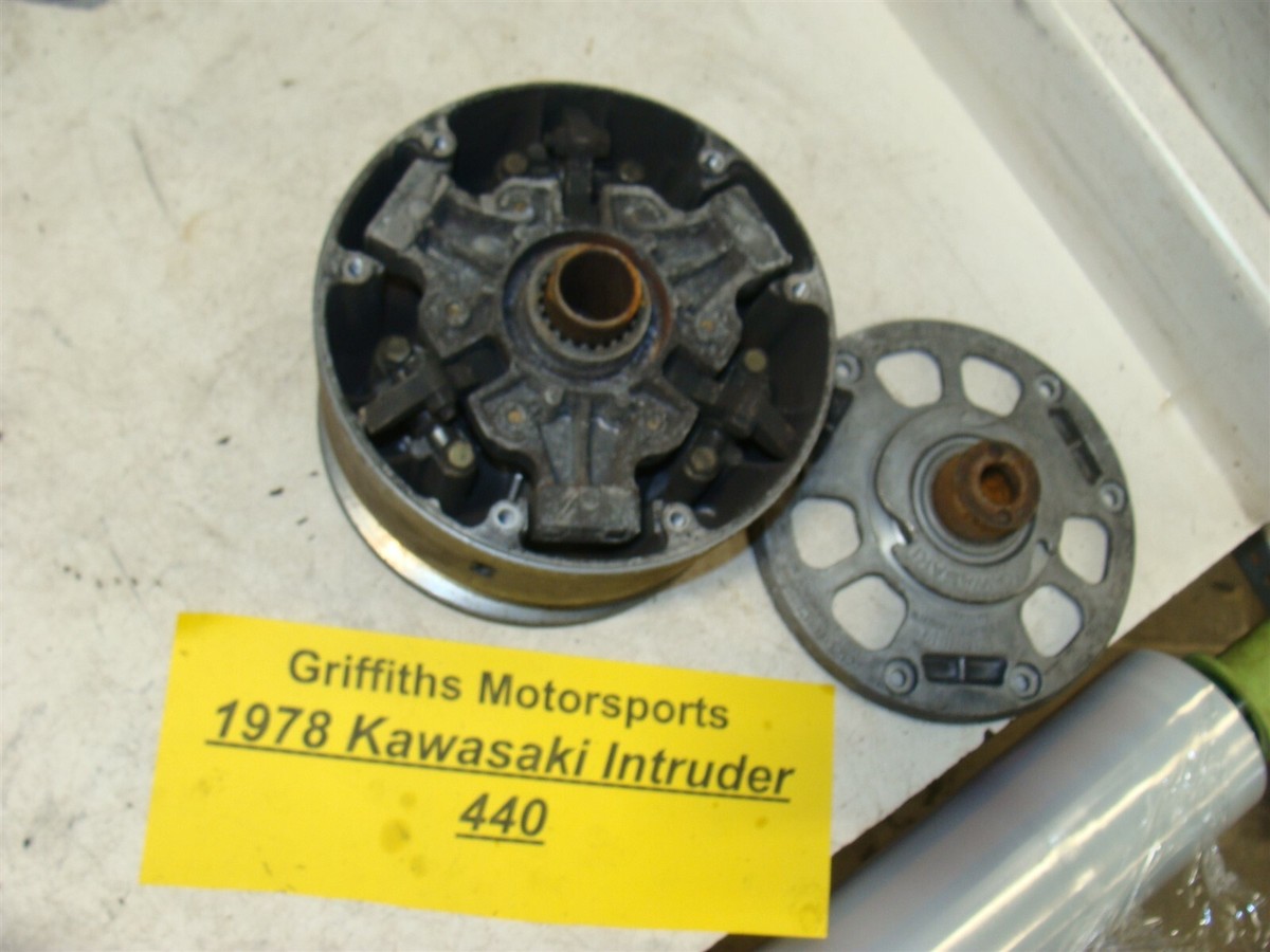 1978 79 80 KAWASAKI INTRUDER 440 primary clutch drive cvt