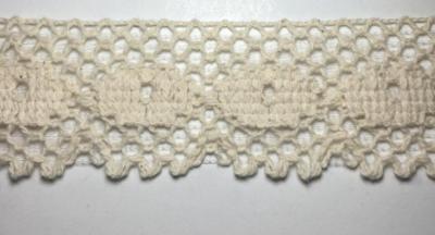 1.5'' Cluny Lace Trimming - Color: Natural- Put-Up: 10 Continuous Yards