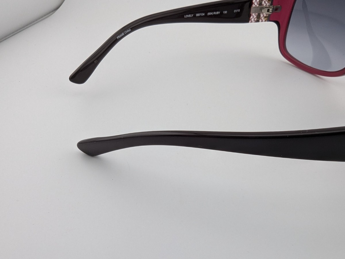 Bebe Eyeglasses, Frames Only, Lovely, BB7134, (604) Ruby, L Bebe Eyeglasses, Frames Only, Lovely, BB7134, (604) Ruby, L