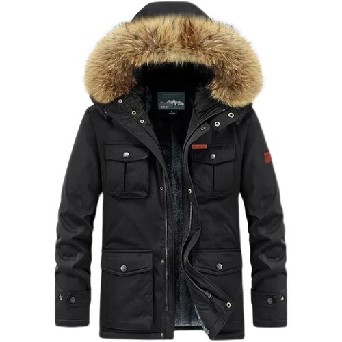 Herren Winterjacken 8X Longjacken Herren Outdoor Daunenjacken - Bild 24 von 27