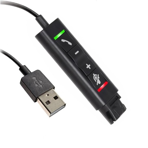 Quick Disconnect Connector to USB ENC Noise Cancelling Management Cable - Zdjęcie 3 z 8