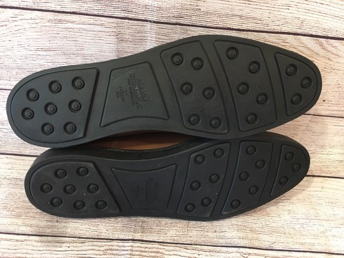 Scarpe Allen Edmonds da uomo Port Washington marroni con punta a cappuccio taglia 11 B - Foto 6 di 9