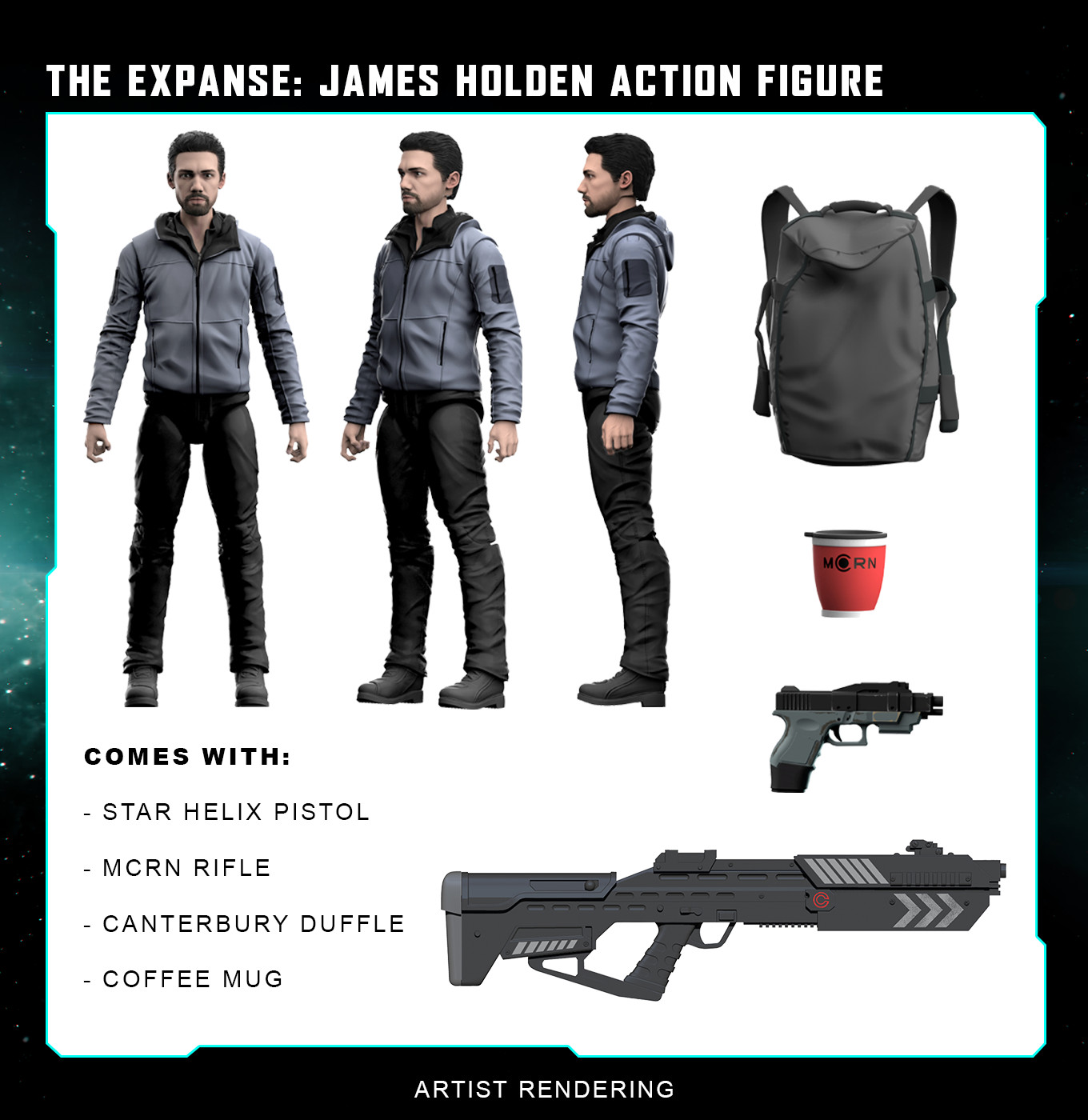 Figura de acción The Expanse - James Holden (pedido anticipado)