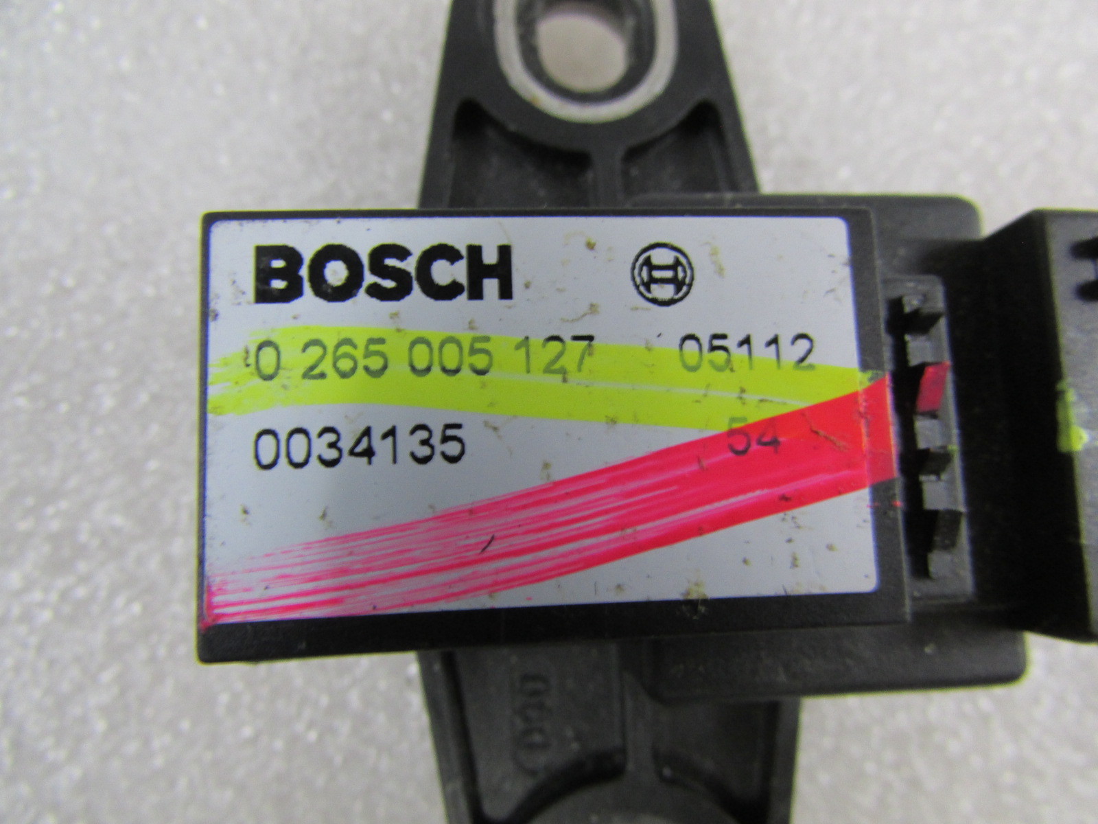 Maserati Quattroporte, Longitudinal Accelerator Sensor, Used, P/N 206071