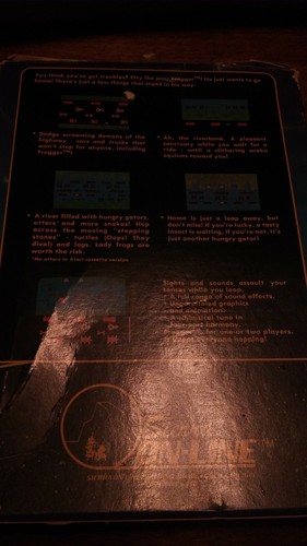 Casete Crossfire Atari 400/800, vintage 1981, - Imagen 3 de 3