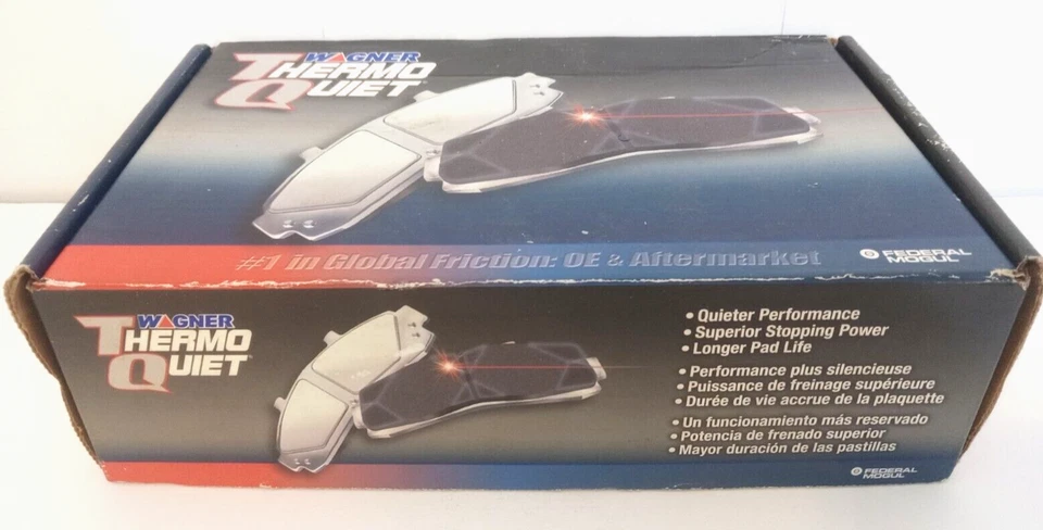 Wagner Disc Brake Pad Set MX782 Rear For 95 04 Chrysler Intrepid Dodge Intrepid - Imagem 2 de 3