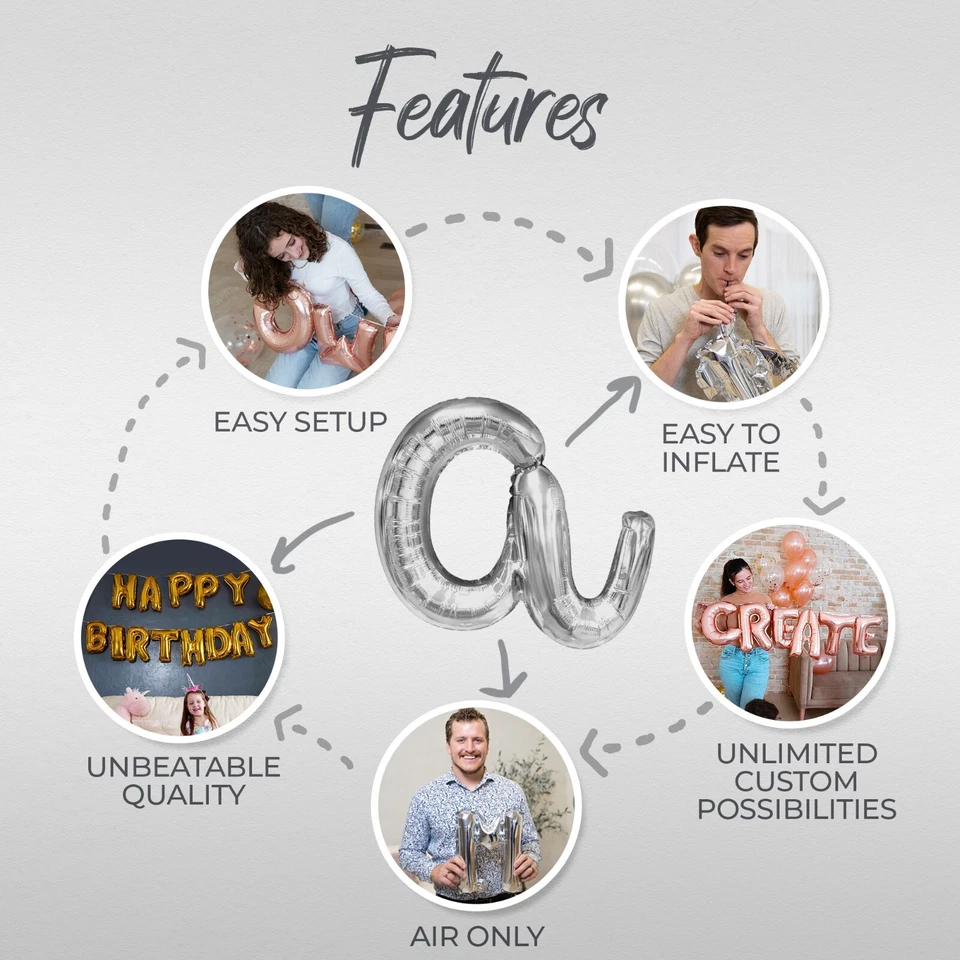 Banner Globo Letra Cursiva RAWR - Decoraciones Fiesta Cumpleaños - Tema Animal Foto 3 de 4