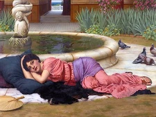 A COOL RETREAT Accent Tile Mural Kitchen Bathroom Wall Backsplash Ceramic 8x6