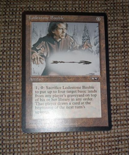 MTG Lodestone Bauble Alliances Regular Rare. Mint. Never Played - Picture 1 of 1
