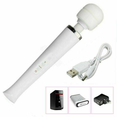 10 Multi-Speed Magic Massager Wand Massage Personal Neck Body - Full Size Women 
