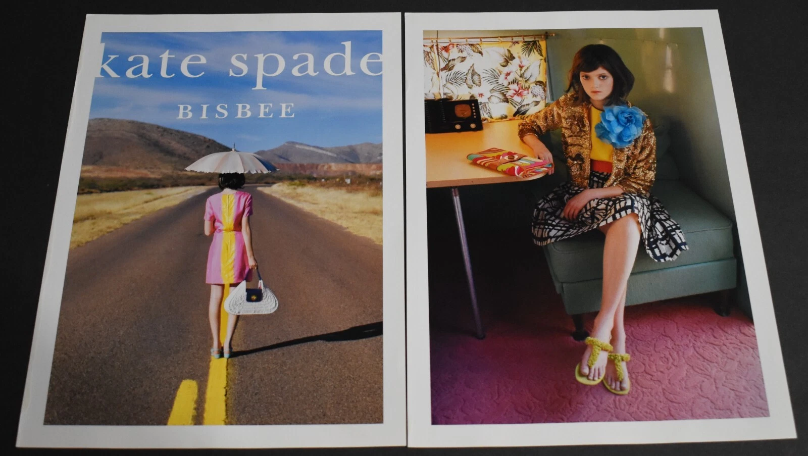 Pubblicità Stampa 2006 Sexy Tacchi Moda Gambe Lunghe Lady Bruna Kate Spade Abito Bellezza