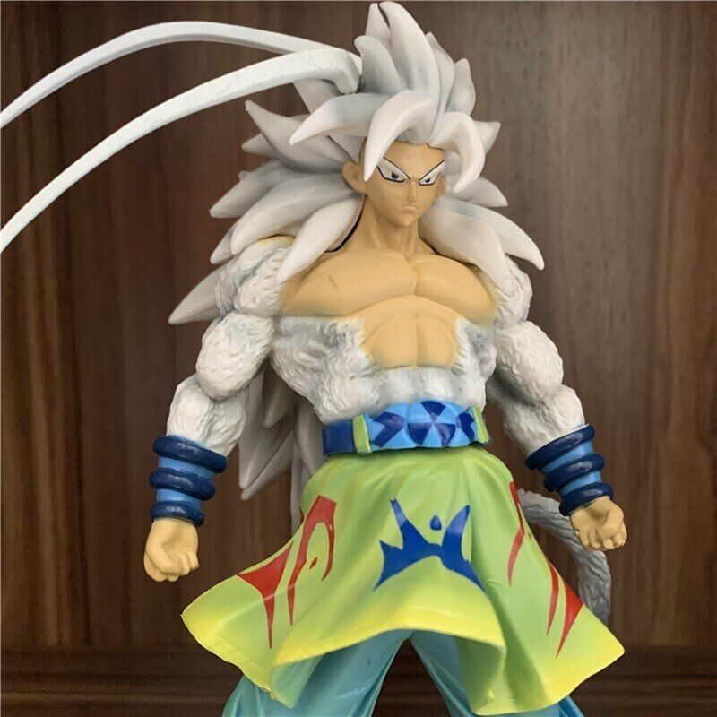 DRAGON BALL SUPER Z AF ACTION FIGURE GOKU SSJ5 SUPER SAIYAN 5 ANIME TOY 25CM