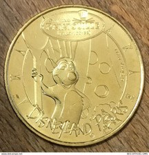 MDP 2016 DISNEYLAND RATATOUILLE DISNEY 20 ANS MÉDAILLE MONNAIE DE PARIS JETONS